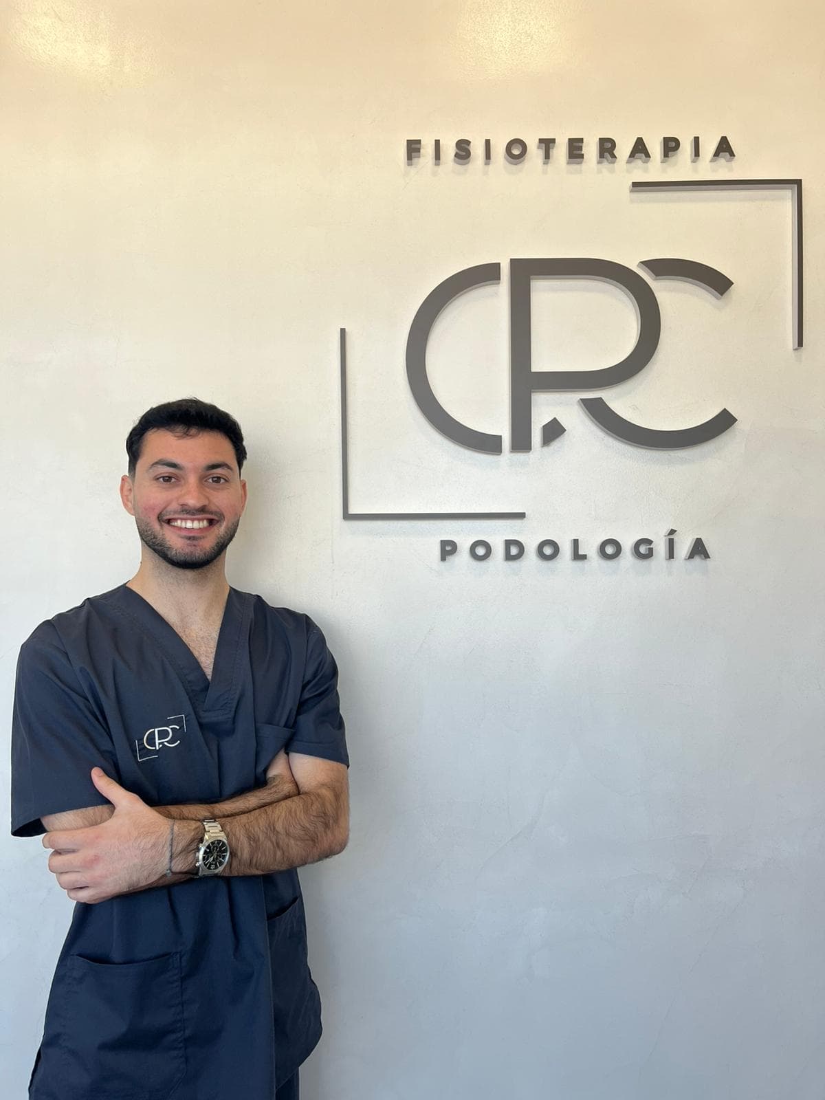 Retrato de Adrian Perez Cuartero, Fisioterapeuta en la Clínica Pérez Cuartero