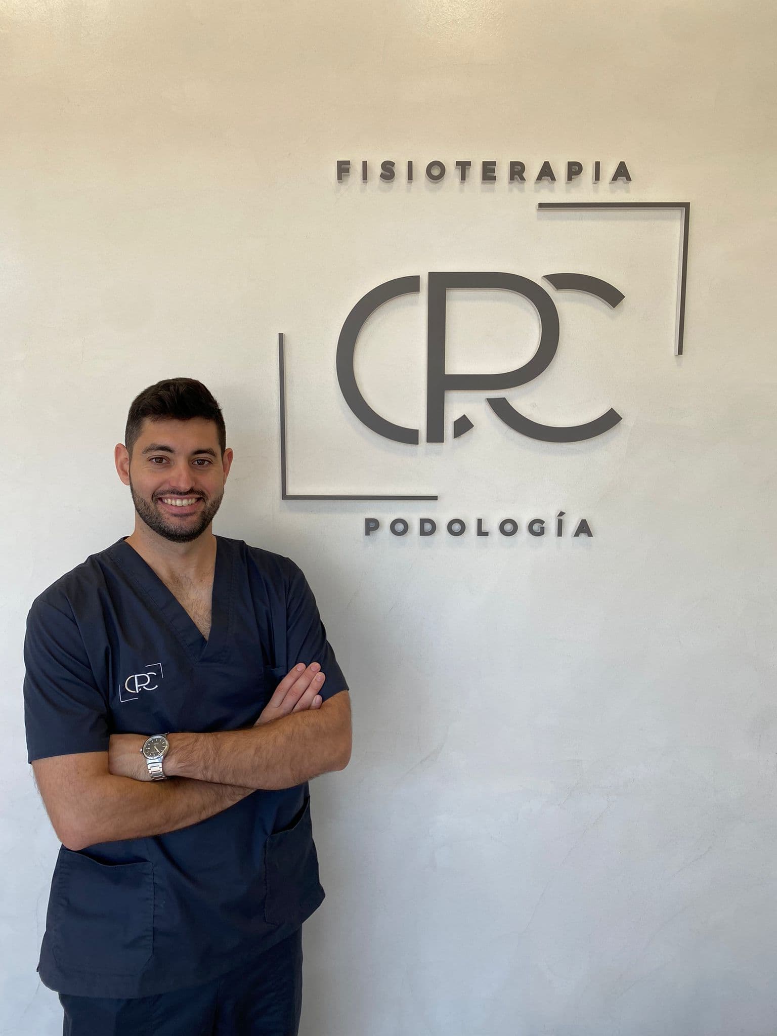 Retrato de Javier Perez Cuartero, Fisioterapeuta en la Clínica Pérez Cuartero
